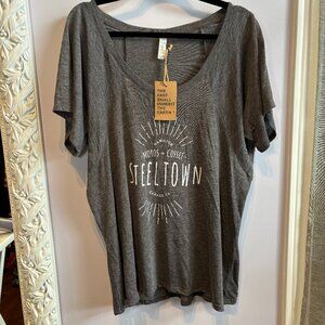 Steeltown Motos and Coffee Tshirt Size XXL
